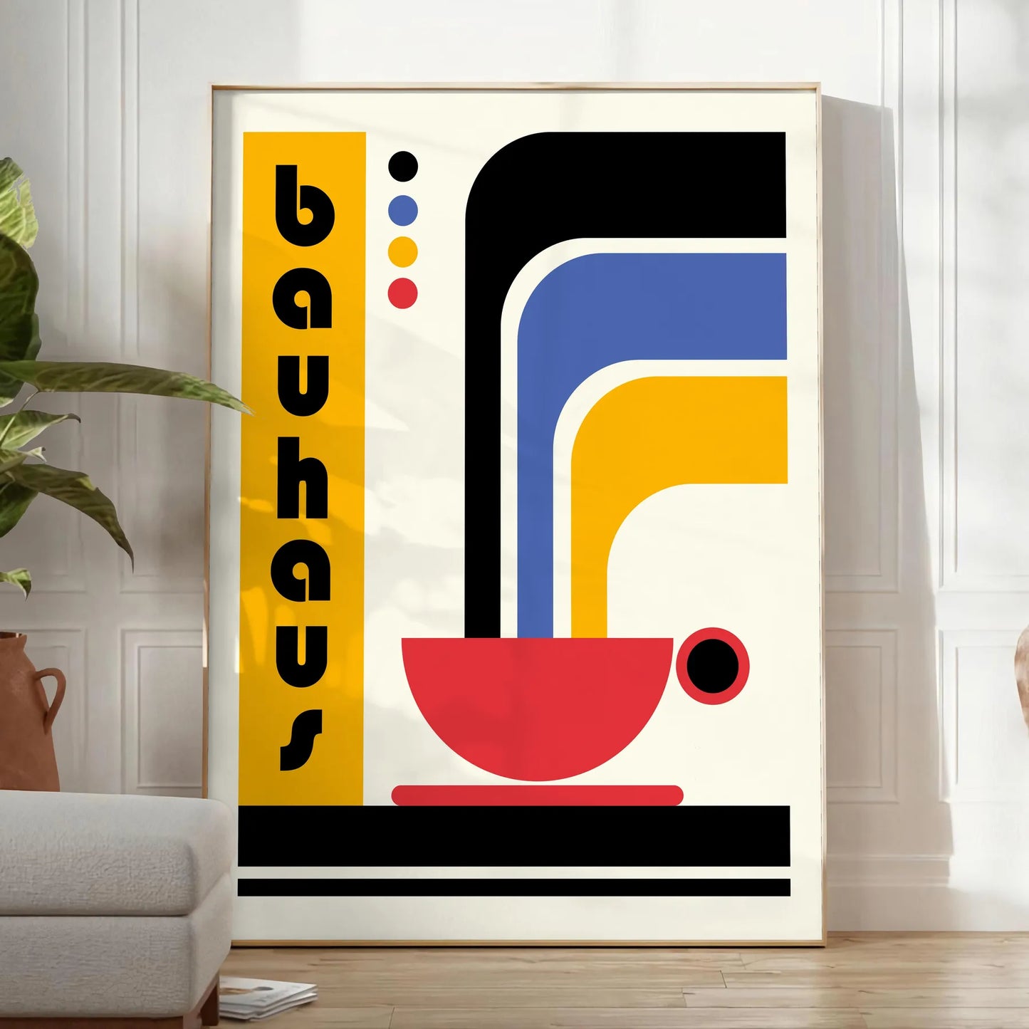 essence Bauhaus 11 Art Poster striking iconic design movement perfect modern wall enthusiasts ideal gift lovers print available standalone artwork
